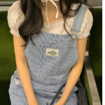 Комбинезон "Винс" в полоску с элементами карпентер-стиля