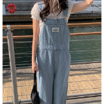 Комбинезон "Винс" в полоску с элементами карпентер-стиля