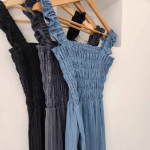 Свободный размер-Небесно-голубой-Комбинезоны