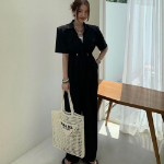 Лёгкий анорак-комбинезон с короткими рукавами и карманами