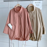 Spring Oversized Nylon Loose Fit Windbreaker