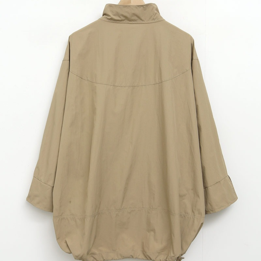 Spring Oversized Nylon Loose Fit Windbreaker