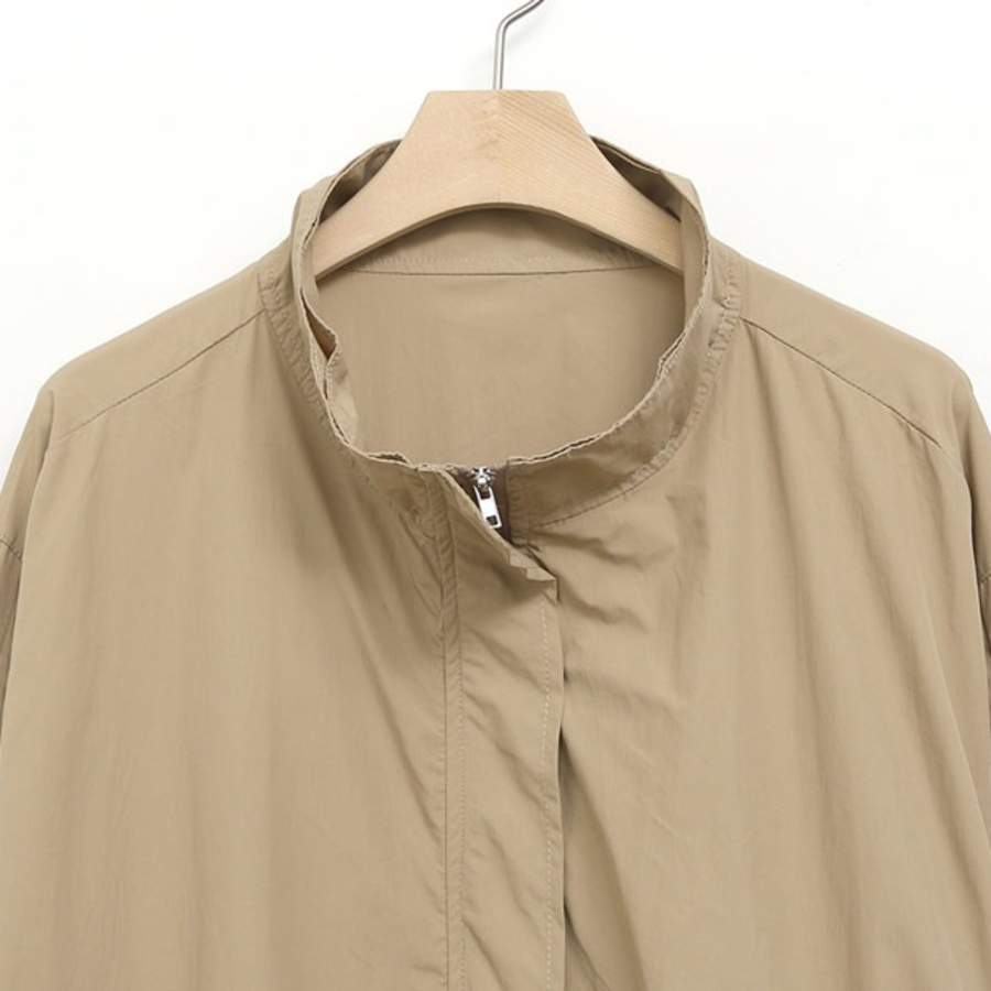 Spring Oversized Nylon Loose Fit Windbreaker