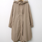 Loose Fit Oversized Hooded Long Windbreaker