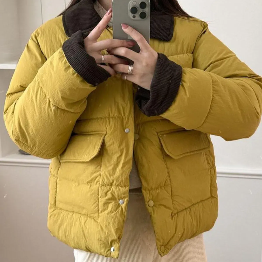 Collar Padded Jacket