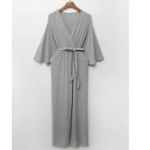 Свободный размер-Серый-Комбинезоны