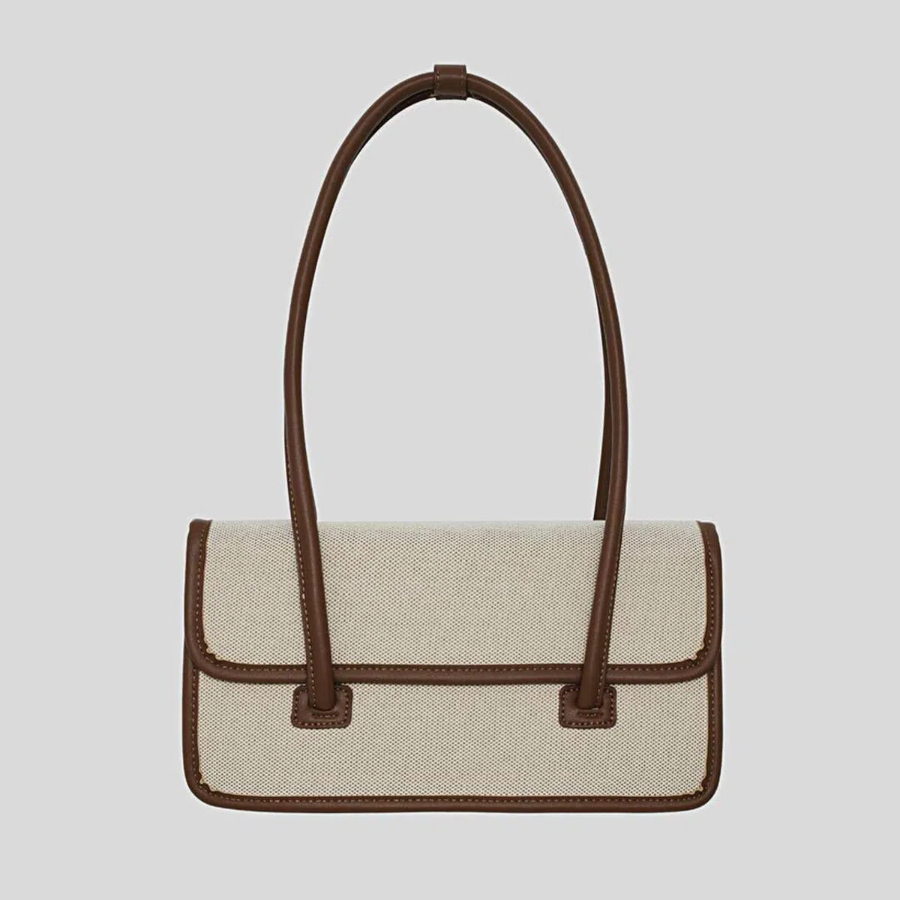 Canvas Flap Square Shoulder Bag — лаконичность и удобство на каждый день