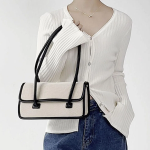 Canvas Flap Square Shoulder Bag — лаконичность и удобство на каждый день