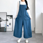 Свободный размер-MEDIUM BLUE-Комбинезоны