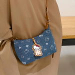 Hello Kitty Denim Handbag — милый акцент в повседневном стиле