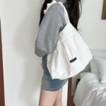 Eco Dot Shirring Shoulder Bag — лёгкий весенний акцент с романтичным настроением