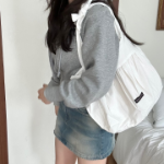 Eco Dot Shirring Shoulder Bag — лёгкий весенний акцент с романтичным настроением