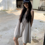 Летний комбинезон на бретелях