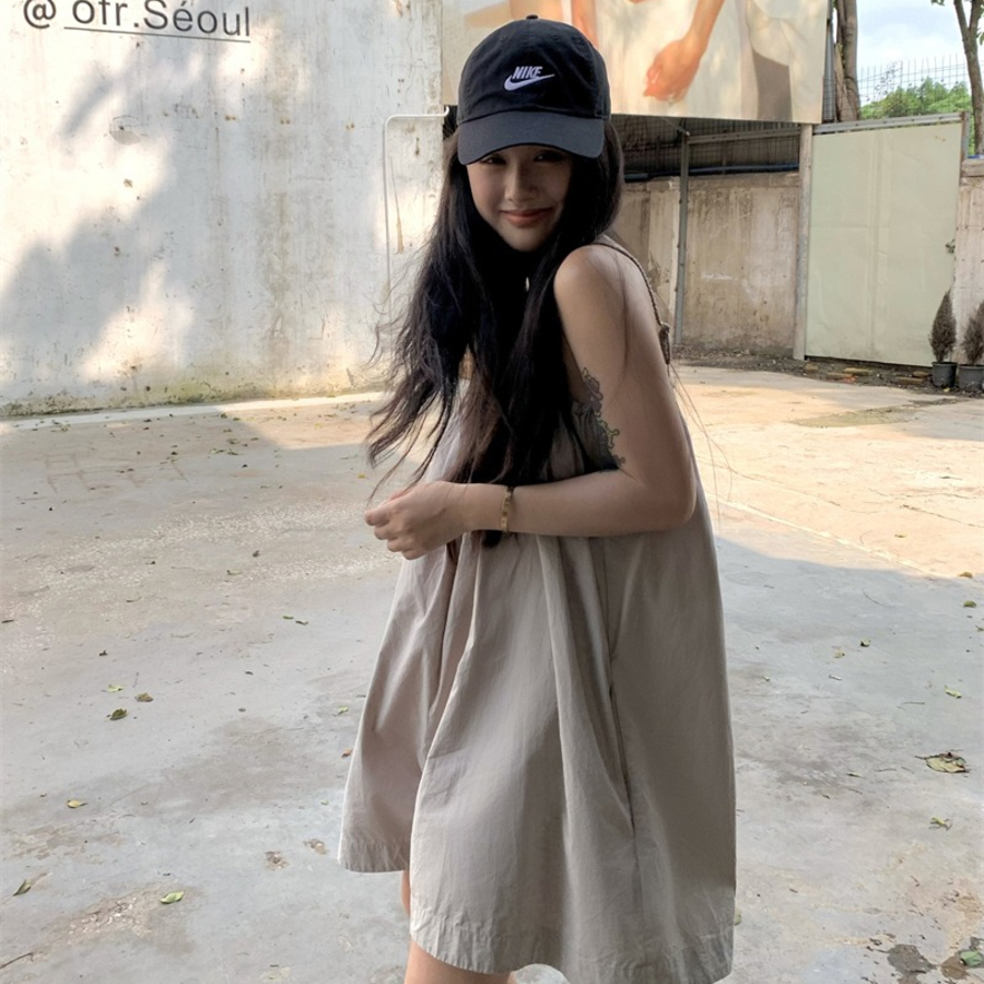 Летний комбинезон на бретелях