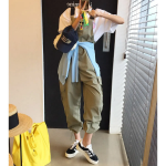 Комбинезон с подтяжками в карго-стиле