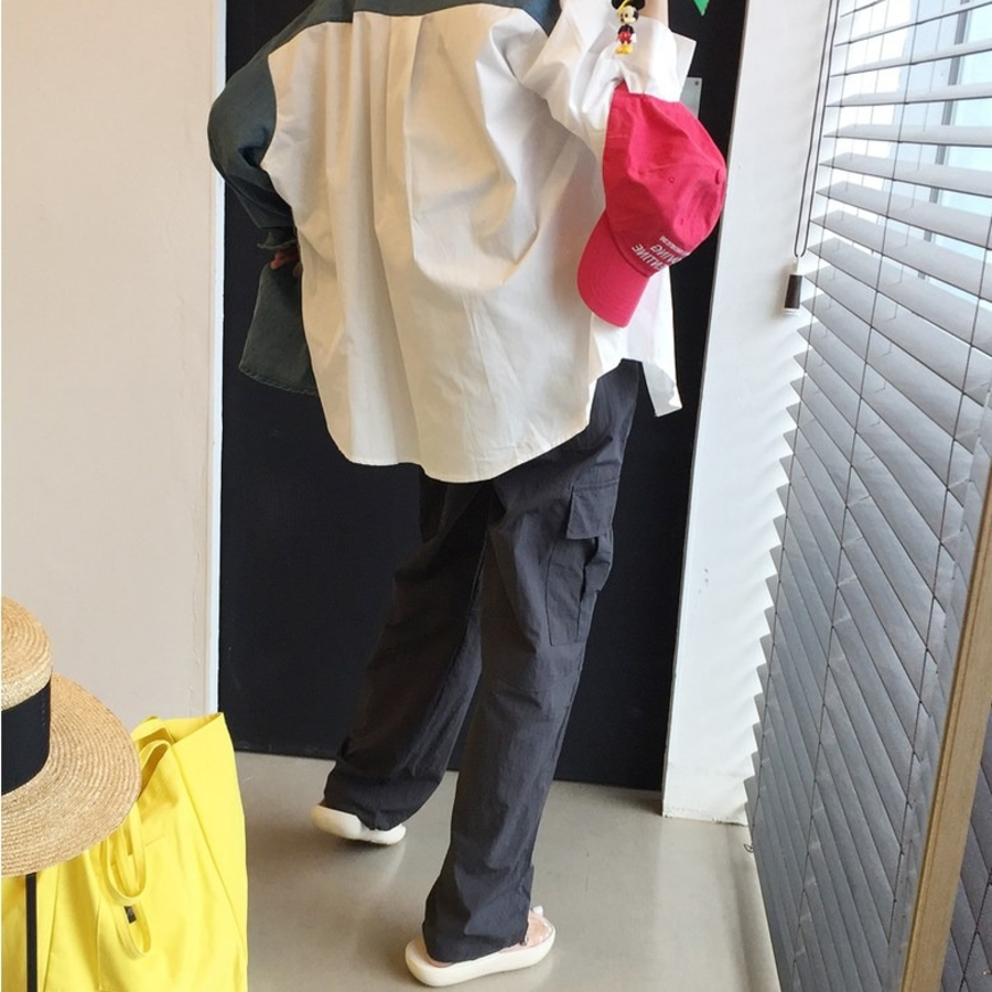 Комбинезон с подтяжками в карго-стиле