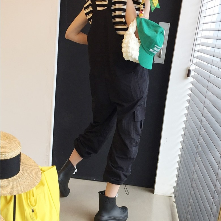 Комбинезон с подтяжками в карго-стиле