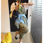 Комбинезон с подтяжками в карго-стиле