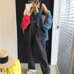 Комбинезон с подтяжками в карго-стиле