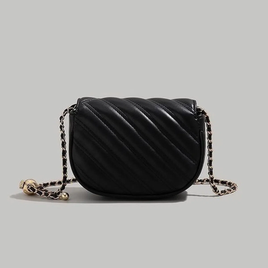 Chamonte Quilted Mini Crossbody — элегантность в каждой детали