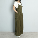 Карго-комбинезон с подтяжками и регулируемыми штанинами