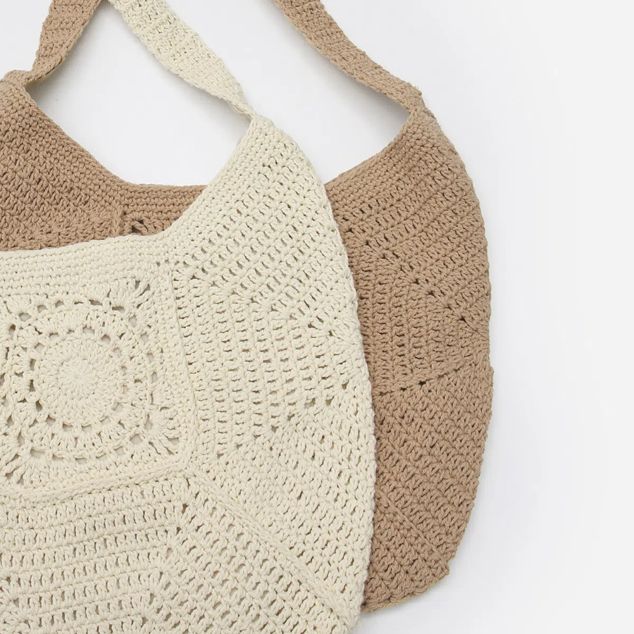 Daph Crochet Shoulder Bag — уютная текстура и летнее настроение