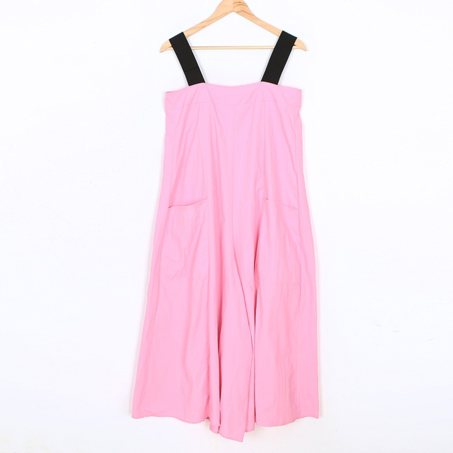 Лёгкий широкий комбинезон с эффектом барслака в пяти цветах