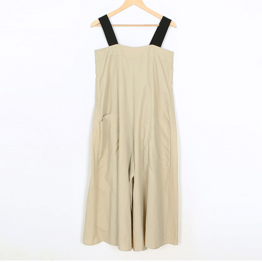 Лёгкий широкий комбинезон с эффектом барслака в пяти цветах