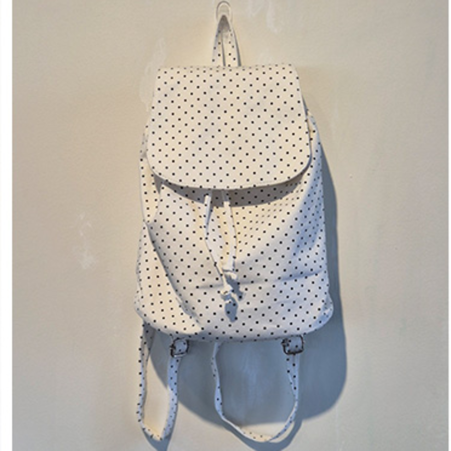 Rehap Dorina Dot Canvas Backpack — вместительность с акцентом на стиль