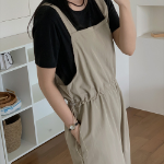 Комбинезон Mirian с квадратным вырезом и кулиской на талии