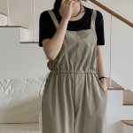 Комбинезон Mirian с квадратным вырезом и кулиской на талии