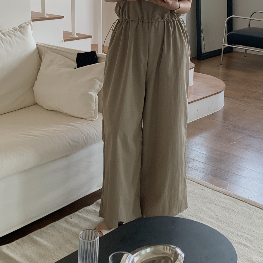 Комбинезон Mirian с квадратным вырезом и кулиской на талии