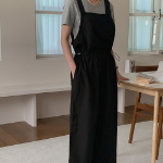 Комбинезон Mirian с квадратным вырезом и кулиской на талии