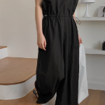 Комбинезон Mirian с квадратным вырезом и кулиской на талии