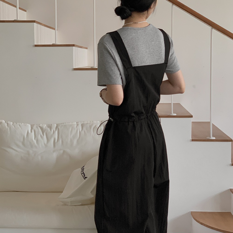 Комбинезон Mirian с квадратным вырезом и кулиской на талии