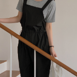 Комбинезон Mirian с квадратным вырезом и кулиской на талии