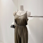 Свободный размер-Хаки-Комбинезоны