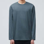 Basic Long Sleeve T-Shirt [Peacock Blue]