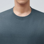 Basic Long Sleeve T-Shirt [Peacock Blue]