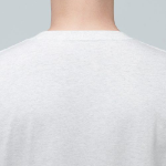 Layered Crew Neck Long Sleeve T-Shirt (Long Length) [Oatmeal]