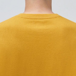 Crew Neck Long Sleeve T-Shirt [Mustard]
