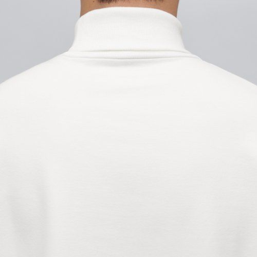Ponte Turtle Neck Long Sleeve T-Shirt [Cream]