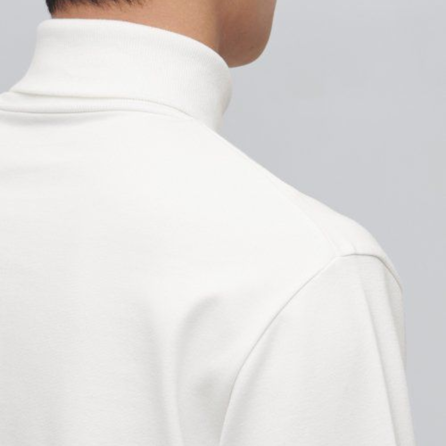 Ponte Turtle Neck Long Sleeve T-Shirt [Cream]