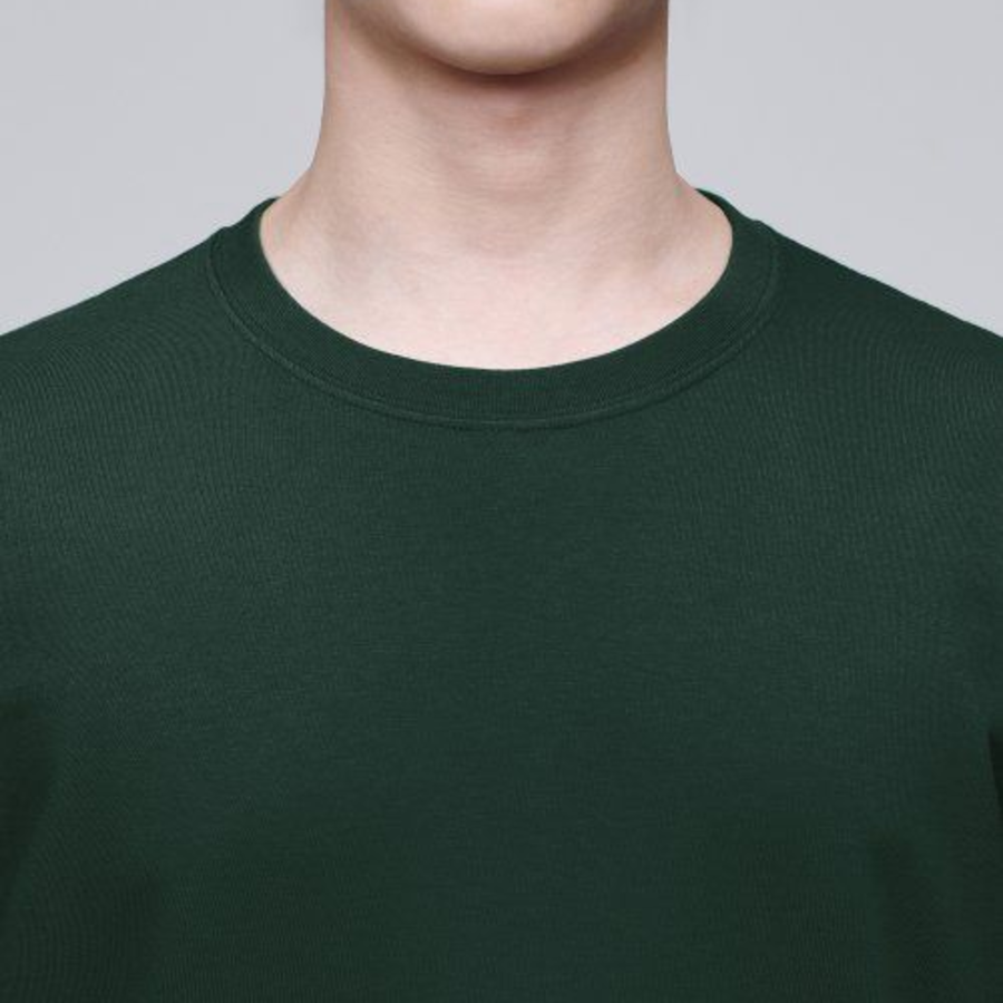 Basic Long Sleeve T-Shirt [Deep Green]