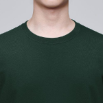 Basic Long Sleeve T-Shirt [Deep Green]