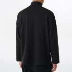 [Hitstandard] Turtleneck Long Sleeve T-Shirt [Black]