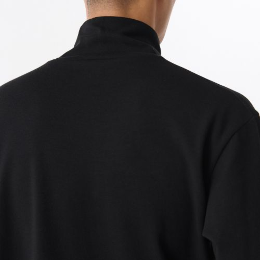 [Hitstandard] Turtleneck Long Sleeve T-Shirt [Black]