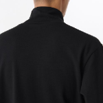 [Hitstandard] Turtleneck Long Sleeve T-Shirt [Black]