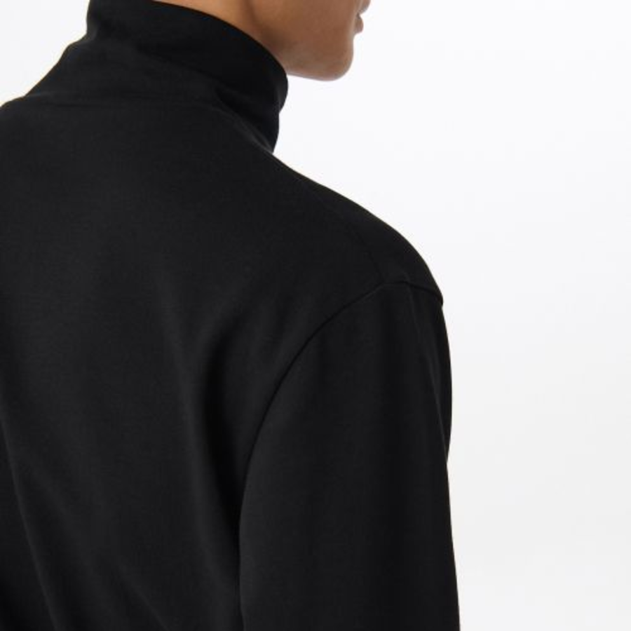 [Hitstandard] Turtleneck Long Sleeve T-Shirt [Black]