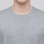 [Coolstandard] Crew Neck Long Sleeve T-Shirt [Grey]
